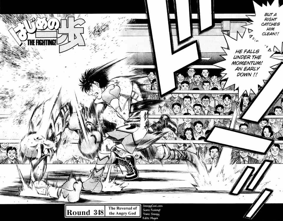 Hajime no Ippo: Fighting Spirit, Chapter 348 image 02